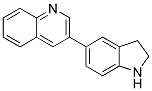 3-(2,3-DIHYDRO-1H-INDOL-5-YL)QUINOLINE Struktur