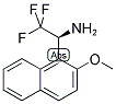 (1S)-2,2,2-TRIFLUORO-1-(2-METHOXYNAPHTHYL)ETHYLAMINE Struktur