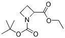 AZETIDINE-1,2-DICARBOXYLIC ACID 1-TERT-BUTYL ESTER 2-ETHYL ESTER Struktur