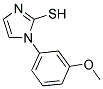 1-(3-METHOXYPHENYL)-1H-IMIDAZOLE-2-THIOL Struktur