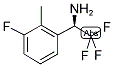 (1R)-2,2,2-TRIFLUORO-1-(3-FLUORO-2-METHYLPHENYL)ETHYLAMINE Struktur