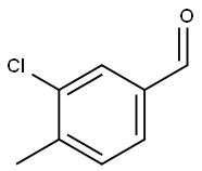 3-CHLORO-4-METHYLBENZALDEHYDE Struktur