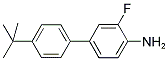 4'-TERT-BUTYL-3-FLUORO[1,1'-BIPHENYL]-4-AMINE Struktur