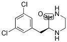 (S)-3-(3,5-DICHLORO-BENZYL)-PIPERAZIN-2-ONE Struktur