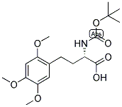 (S)-2-TERT-BUTOXYCARBONYLAMINO-4-(2,4,5-TRIMETHOXY-PHENYL)-BUTYRIC ACID Struktur