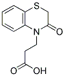 3-(3-OXO-2,3-DIHYDRO-4H-1,4-BENZOTHIAZIN-4-YL)PROPANOIC ACID Struktur