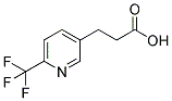 3-[6-(TRIFLUOROMETHYL)PYRIDIN-3-YL]PROPANOIC ACID Struktur