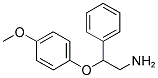 2-(4-METHOXY-PHENOXY)-2-PHENYL-ETHYLAMINE Struktur