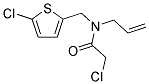 N-ALLYL-2-CHLORO-N-[(5-CHLOROTHIEN-2-YL)METHYL]ACETAMIDE Struktur