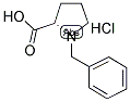 N-BENZYL-(S)-PROLINE, HYDROCHLORIDE Struktur