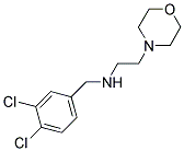 N-(3,4-DICHLOROBENZYL)-2-MORPHOLIN-4-YLETHANAMINE Struktur