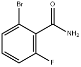 2-BROMO-6-FLUOROBENZAMIDE Struktur