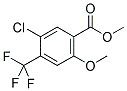 5-CHLORO-2-METHOXY-4-TRIFLUOROMETHYL METHYLCARBOXYLATE Struktur