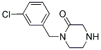 1-(3-CHLOROBENZYL)PIPERAZIN-2-ONE Struktur