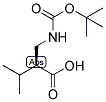 (S)-2-(TERT-BUTOXYCARBONYLAMINO-METHYL)-3-METHYL-BUTYRIC ACID Struktur