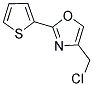 4-(CHLOROMETHYL)-2-THIEN-2-YL-1,3-OXAZOLE Struktur