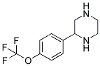 2-[4-(Trifluoromethoxy)phenyl]piperazine Struktur