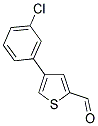 4-(3-CHLOROPHENYL)-2-THIOPHENECARBALDEHYDE Struktur