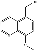 (8-METHOXY-QUINOLIN-5-YL)-METHANOL Struktur