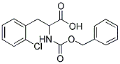 CBZ-DL-2-CHLOROPHENYLALANINE Struktur