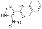 N-(2-METHYLPHENYL)-5-NITRO-1H-IMIDAZOLE-4-CARBOXAMIDE Struktur