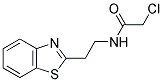 N-[2-(1,3-BENZOTHIAZOL-2-YL)ETHYL]-2-CHLOROACETAMIDE Struktur