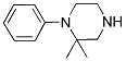 2,2-DIMETHYL-1-PHENYLPIPERAZINE Struktur