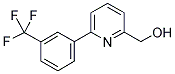 (6-[3-(TRIFLUOROMETHYL)PHENYL]PYRIDIN-2-YL)METHANOL Struktur