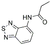 N-2,1,3-BENZOTHIADIAZOL-4-YLPROPANAMIDE Struktur