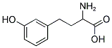 2-AMINO-4-(3-HYDROXY-PHENYL)-BUTYRIC ACID Struktur