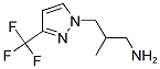 2-METHYL-3-(3-TRIFLUOROMETHYL-PYRAZOL-1-YL)-PROPYLAMINE Struktur