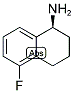 (S)-5-FLUORO-1,2,3,4-TETRAHYDRO-NAPHTHALEN-1-YLAMINE Struktur