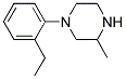 1-(2-ETHYLPHENYL)-3-METHYLPIPERAZINE Struktur