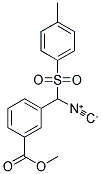 3-[ISOCYANO-(TOLUENE-4-SULFONYL)-METHYL]-BENZOIC ACID METHYL ESTER Struktur