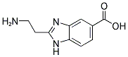 2-AMINOETHYL-5(6)-CARBOXY-BENZIMIDAZOLE Struktur