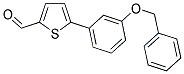 5-[3-(BENZYLOXY)PHENYL]-2-THIOPHENECARBALDEHYDE Struktur