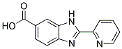 2-PYRIDIN-2-YL-3H-BENZOIMIDAZOLE-5-CARBOXYLIC ACID Struktur