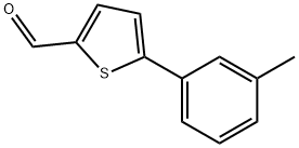 5-M-TOLYL-THIOPHENE-2-CARBALDEHYDE Struktur