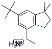 (S)-1-(6-TERT-BUTYL-1,1-DIMETHYL-2,3-DIHYDRO-1H-INDEN-4-YL)ETHANAMINE Struktur