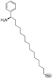 (R)-1-PHENYLHEXADECAN-1-AMINE Struktur