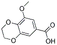 8-METHOXY-2,3-DIHYDRO-1,4-BENZODIOXINE-6-CARBOXYLIC ACID Struktur