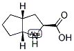 (1R,3S,5R)-2-AZABICYCLO[3.3.0]OCTANE-3-CARBOXYLIC ACID Struktur