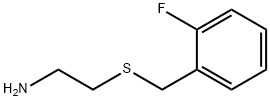 2-[(2-FLUOROBENZYL)THIO]ETHANAMINE Struktur