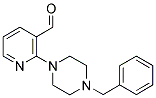 2-(4-BENZYLPIPERAZINO)NICOTINALDEHYDE Struktur