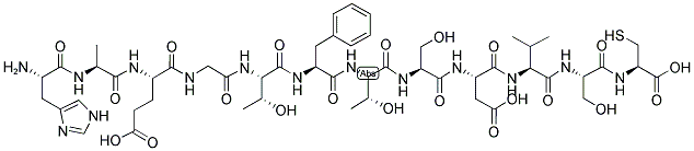 GLP-1 (7-17)-CYS Struktur