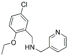 N-(5-CHLORO-2-ETHOXYBENZYL)-N-(PYRIDIN-3-YLMETHYL)AMINE Struktur