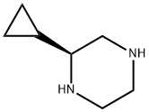 (S)-2-CYCLOPROPYL-PIPERAZINE Struktur