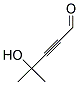 4-HYDROXY-4-METHYL-PENT-2-YNAL Struktur