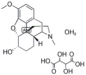 HYDROCODONE TARTRATE 2.5 HYDRATE Struktur