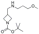 3-[(3-METHOXY-PROPYLAMINO)-METHYL]-AZETIDINE-1-CARBOXYLIC ACID TERT-BUTYL ESTER Struktur